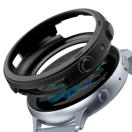 Чехол для Samsung Galaxy Watch Active 2 44 мм гелевый Ringke Air черный