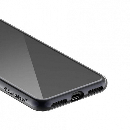 Чехол для iPhone 7, 8 гелевый SwitchEasy Flash прозрачный синий