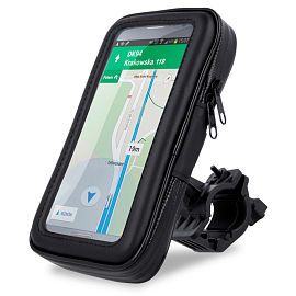 Велосипедный держатель для телефона до 6.5 дюйма на руль влагозащитный Maxlife MXBH-01 XL