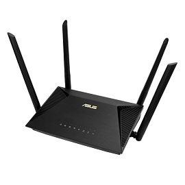 WI-FI маршрутизатор (роутер) 2.4/5 ГГц Asus RT-AX53U черный