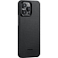 Чехол для iPhone 15 Pro Max гибридный Pitaka MagEZ 4 600D черно-серый