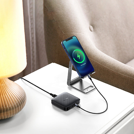 Зарядное устройство сетевое с USB и тремя Type-C входами 100W Ugreen CD226 (быстрая зарядка PD, QC) черное
