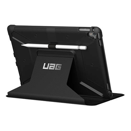 Чехол для iPad Pro 9.7 гибридный для экстремальной защиты - книжка Urban Armor Gear UAG Folio черный