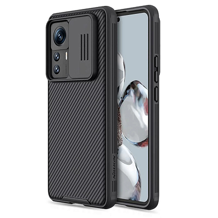 Чехол для Xiaomi 12T Pro гибридный Nillkin CamShield Pro черный