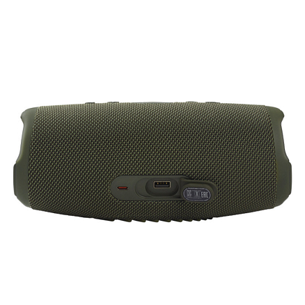 Портативная колонка JBL Charge 5 с защитой от воды и аккумулятором для телефона на 7500мАч зеленая