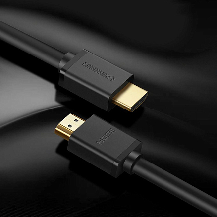 Кабель HDMI - HDMI (папа - папа) длина 5 м версия 1.4 4K 30Hz Ugreen HD104 черный