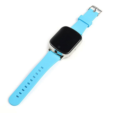 Детские умные часы с GPS трекером Smart Baby Watch GW19 голубые