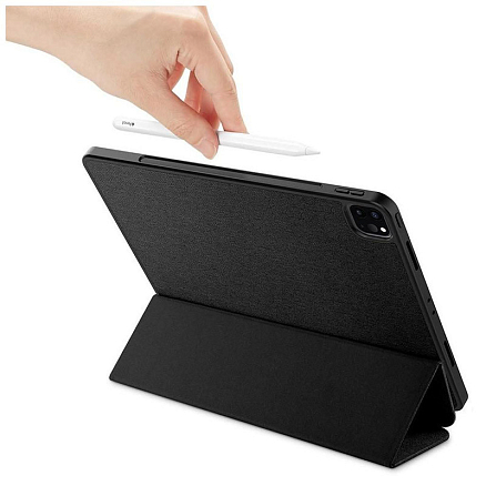 Чехол для iPad Pro 12.9 2021 книжка Spigen Urban Fit черный