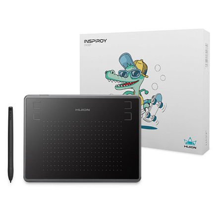 Графический планшет Huion Inspiroy H430P черный