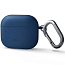 Чехол для наушников AirPods 3 силиконовый с карабином UNIQ Nexo синий
