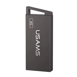 Флешка Usams US-ZB203 4Gb USB 2.0 черная