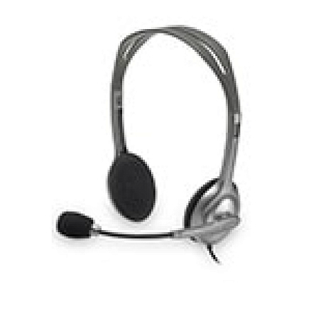 Наушники Logitech H110 накладные с микрофоном для компьютера