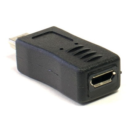Адаптер MicroUSB мама - MiniUSB папа