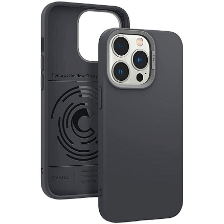Чехол для iPhone 13 mini гелевый Spigen Cyrill Palette Color Brick серый