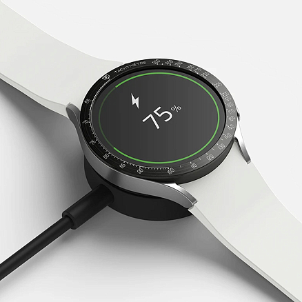 Защитная рамка для Samsung Galaxy Watch 4 44 мм на экран металлическая Ringke черная