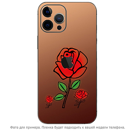 Пленка защитная на корпус для вашего телефона Mocoll Sweet Роза