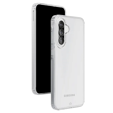 Чехол для Samsung Galaxy A36 гибридный VLP Crystal прозрачный