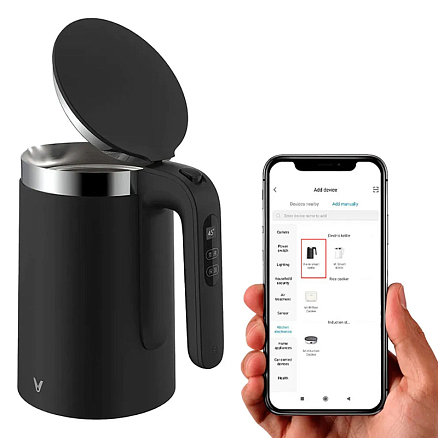 Умный чайник Viomi Smart Kettle 1,5 л черный