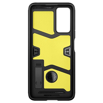 Чехол для Xiaomi Redmi Note 11 Pro, 11 Pro 5G гибридный для экстремальной защиты Spigen Tough Armor черный