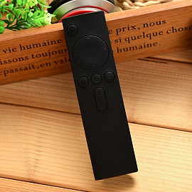 Чехол для пульта ДУ для Xiaomi Mi TV Box силиконовый черный