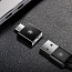 Переходник Type-C - USB (папа - мама) хост OTG Baseus Exquisite черный