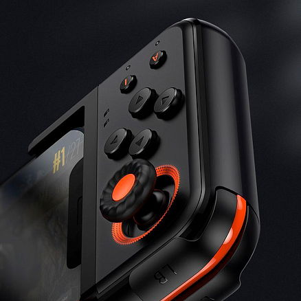 Джойстик (геймпад) беспроводной одноручный для телефона Baseus GAMO GA05 черный