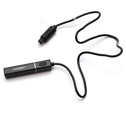 Bluetooth аудио адаптер (трансмиттер) Toslink aptX Ugreen CM150 v5.0 черный