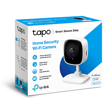 IP камера видеонаблюдения TP-Link Tapo C110 105° 1296p белая