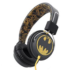 Наушники для подростков OTL накладные складные Бэт-сигнал