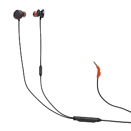 Наушники JBL Quantum 50 вакуумные с микрофоном игровые черные