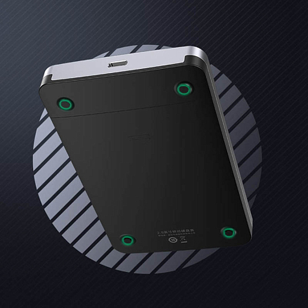 Корпус для внешнего жесткого диска Type-C 3.1 Gen2 (6 Gbps) Ugreen CM300 серый