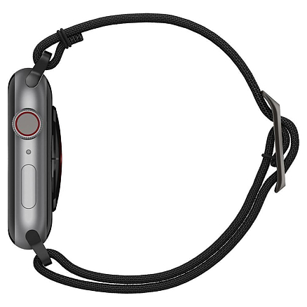 Ремешок-браслет для Apple Watch 42 и 44 мм текстильный Spigen Fit Lite черный