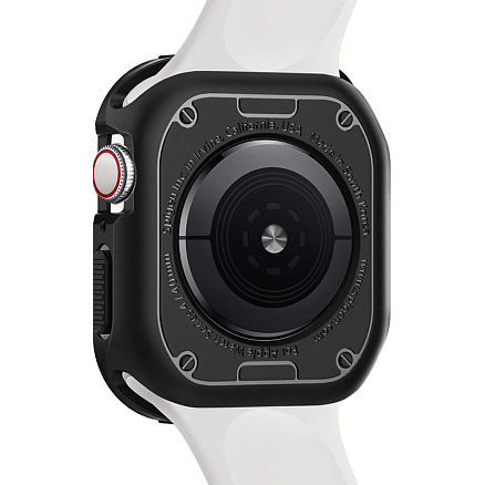 Чехол для Apple Watch 40 мм гелевый Spigen SGP Rugged Armor черный