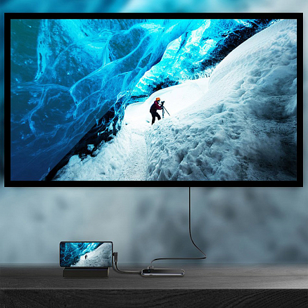 Хаб (разветвитель) Type-C - 3 х USB 3.0, HDMI 4K, Ethernet, Type-C PD Baseus Multi-functional серый