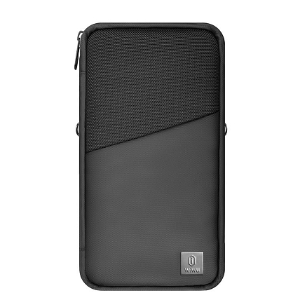 Сумка (холдер) для документов WiWU Travel Wallet Mate черная