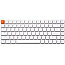 Клавиатура Keychron K3 V2 (Gateron G Pro Red) механическая игровая белая