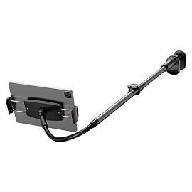 Держатель универсальный для телефона или планшета от 4,7 до 12,9 дюйма Baseus Otaku серый