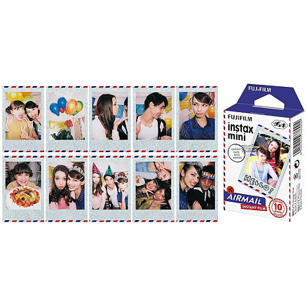 Картридж с фотопленкой для Fujifilm Instax Mini Airmail 10 снимков
