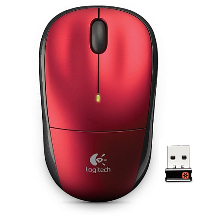 Мышь беспроводная Logitech M215 красная