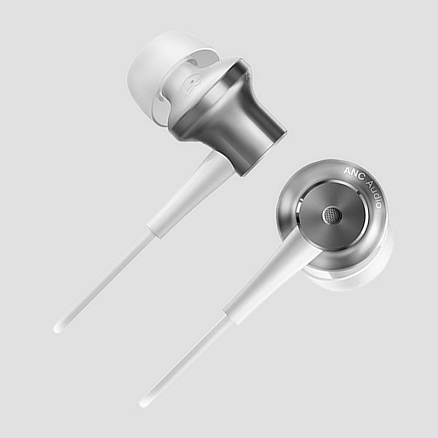 Наушники Xiaomi Mi ANC & Type-C In-Ear Earphones ZBW4383TY в разъем Type-C вакуумные с микрофоном и пультом белые