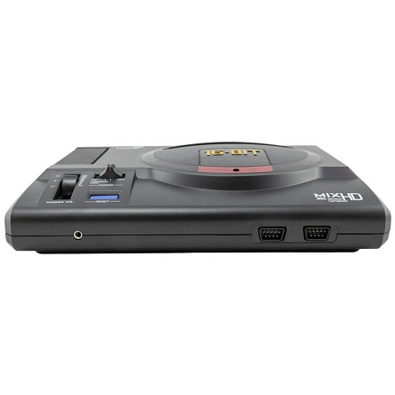 Игровая приставка Dinotronix MixHD 8/16Bit 450 игр с двумя беспроводными геймпадами черная