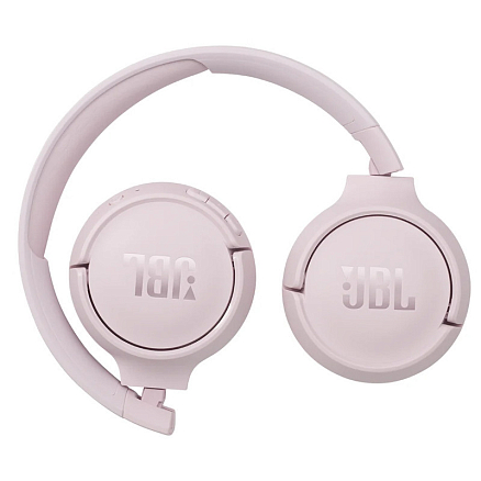 Наушники беспроводные Bluetooth JBL Tune 510BT накладные с микрофоном складные розовые