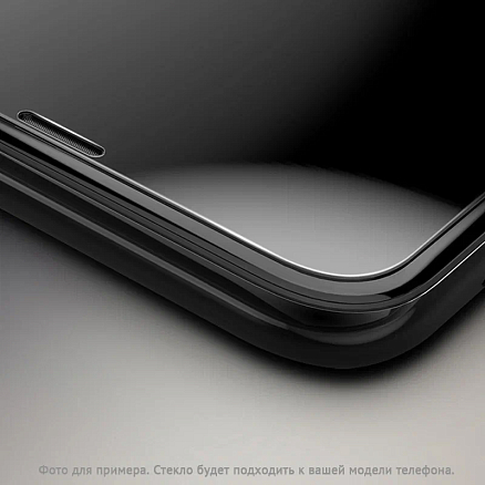 Защитное стекло для iPhone 12 Pro Max на весь экран противоударное Mocoll Rhinoceros 2.5D черное