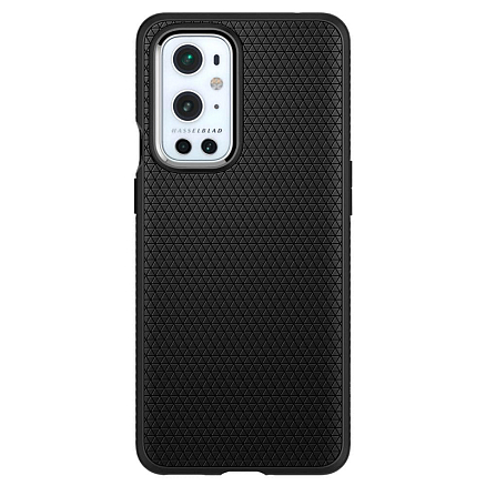 Чехол для OnePlus 9 Pro гелевый Spigen Liquid Air матовый черный
