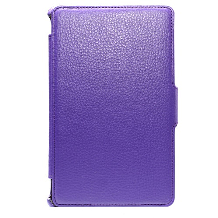 Чехол для Asus Fonepad ME371MG кожаный NOVA-03 фиолетовый