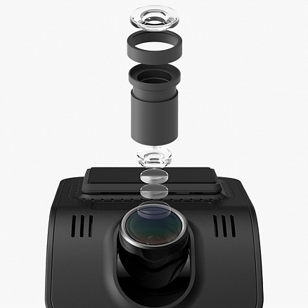 Видеорегистратор Xiaomi YI Mini Dash Camera черный