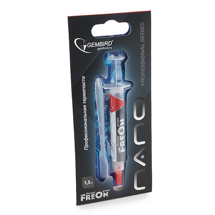 Термопаста Gembird FreOn Nano GF-31 в шприце 1,5 г