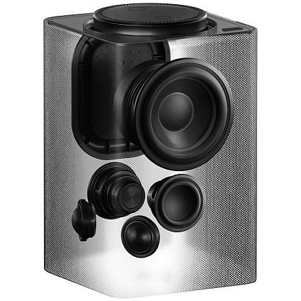 Умная колонка Яндекс Станция Макс с Алисой YNDX-0008 серая + пульт