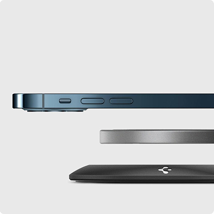 Подставка для зарядки MagSafe Spigen MagFit Pad черная