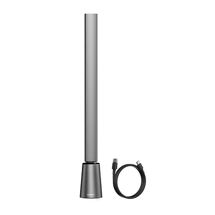 Лампа светодиодная настольная беспроводная складная Baseus Smart Eye серая